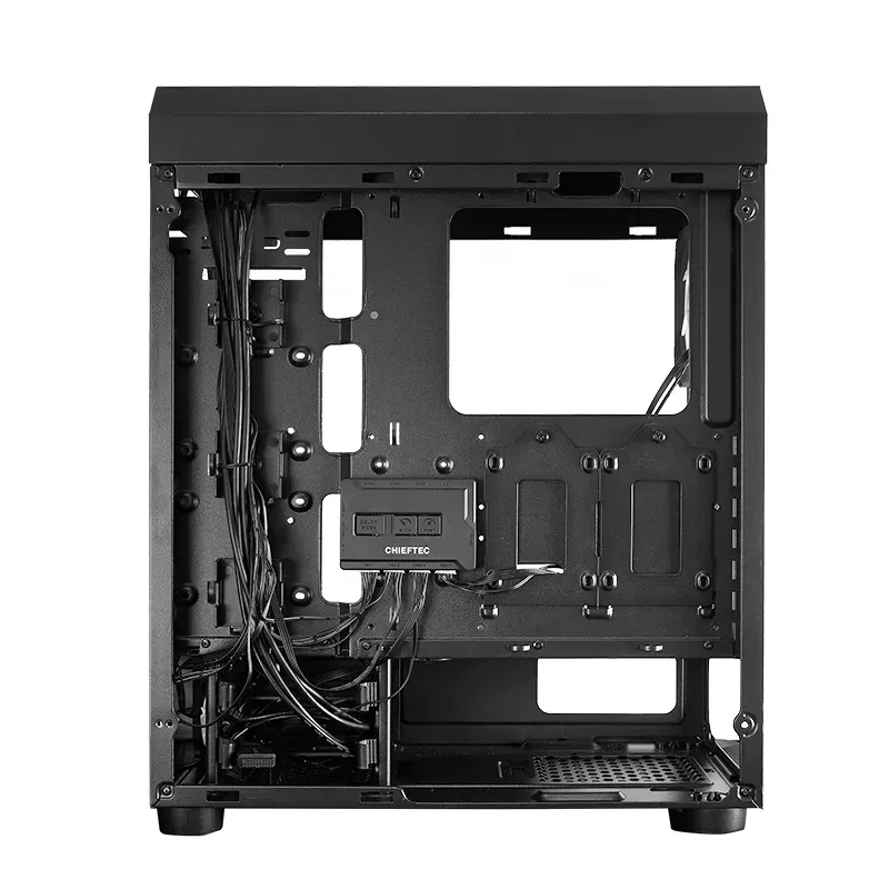 CHIEFTEC MidT Scorpion 4 GL-04B-UC-OP / ATX / 2x USB3.0 / USB-C / 4x120mm fan / ARGB/ průhledná bočnice / černá