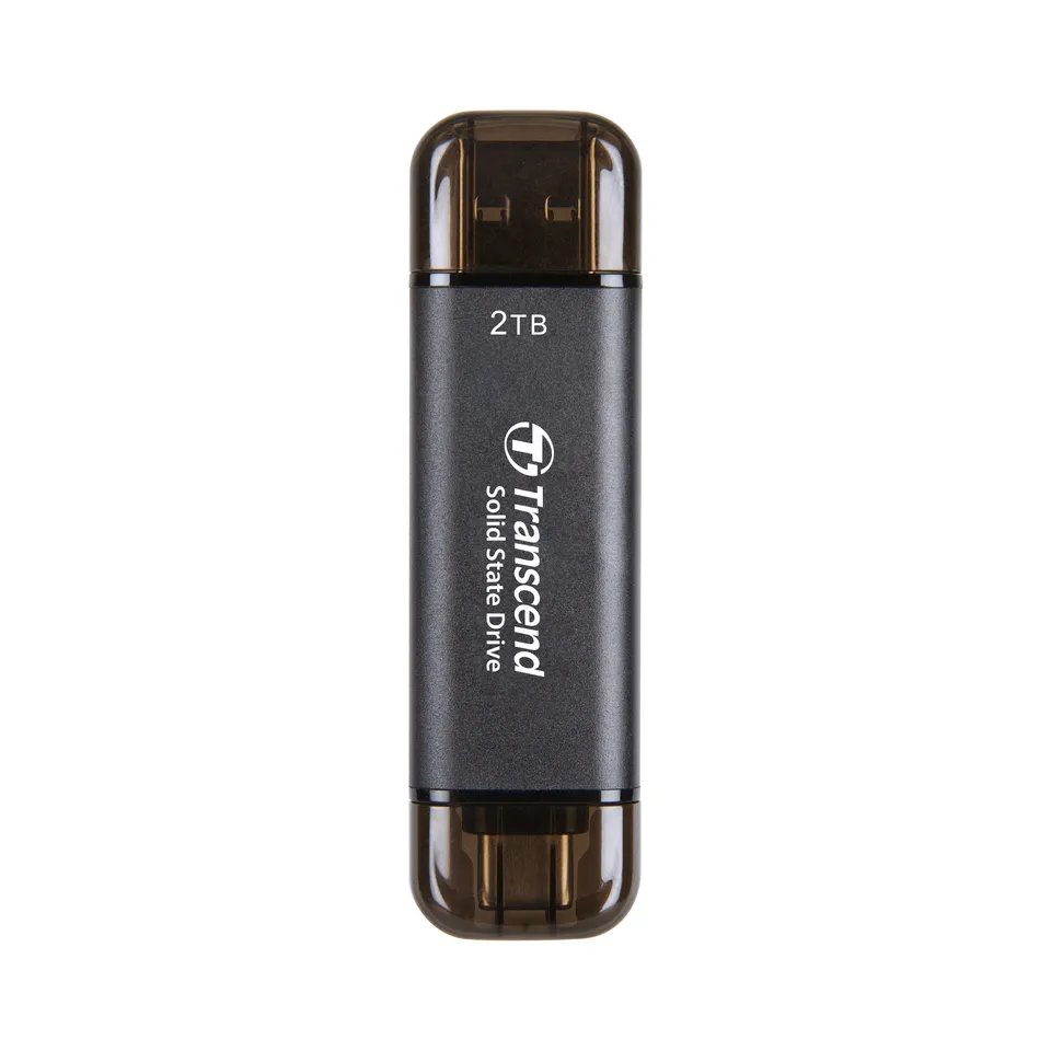Transcend TS2TESD310C 2TB USB Type-A/USB Type-C 3D NAND flash R 1050 MB/s, W 950