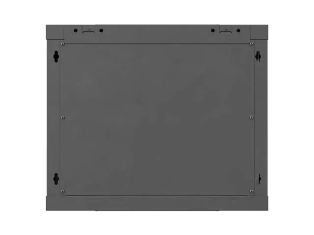 LANBERG NÁSTĚNNÁ INSTALAČNÍ SKŘÍŇ 19" 9U 600X600 ČERNÉ PERFOROVANÉ DVEŘE (PLOCHÉ BALENÍ)