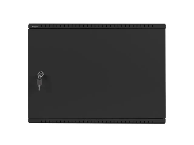 LANBERG 19" RACKOVÁ SKŘÍŇ PRO MONTÁŽ NA STĚNU 4U+3U/540X200 NÍZKOPROFILOVÁ ČERNÁ (SMONTOVANÁ)