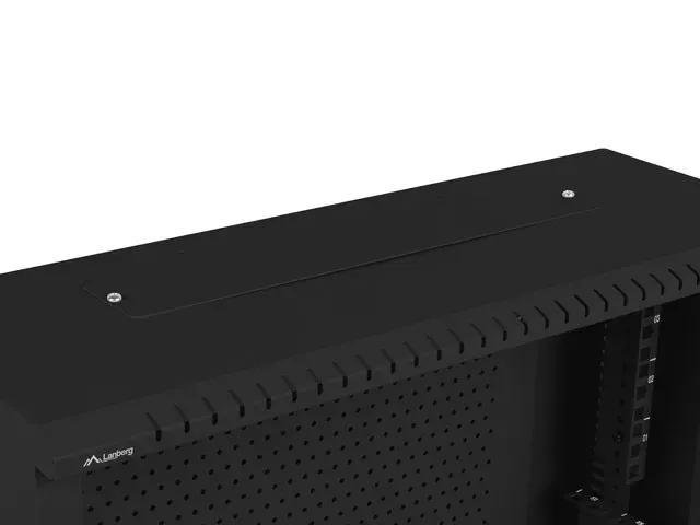 LANBERG 19" RACKOVÁ SKŘÍŇ PRO MONTÁŽ NA STĚNU 4U+3U/540X200 NÍZKOPROFILOVÁ ČERNÁ (SMONTOVANÁ)