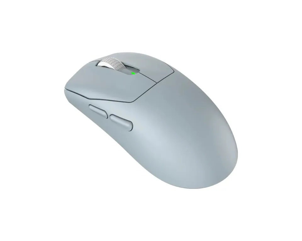 MSI herní myš FORGE GM340 Wireless Sky/ bezdrátová/ 12.000 dpi/ 2,4GHz/ BT5.2/ USB/ 6 tlačítek/ světle modrá
