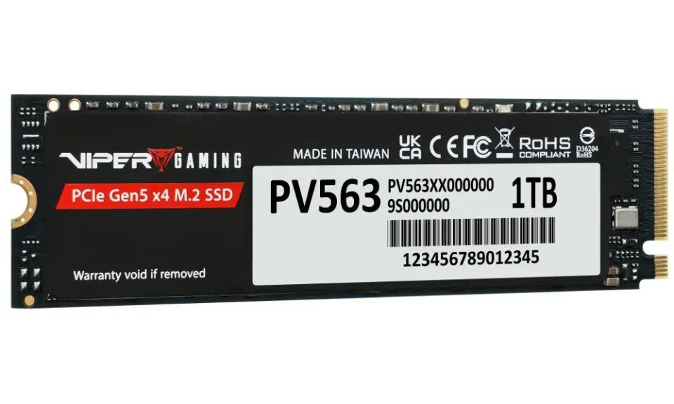 PATRIOT VIPER PV563 1TB SSD / Interní / M.2 NVMe PCIe Gen5 x4 / 2280 /