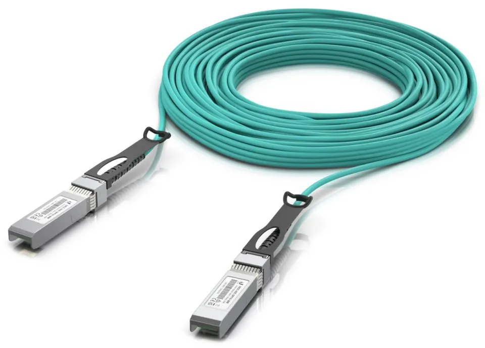 Ubiquiti AOC patch 10G - AOC kabel, SFP+, SFP, rychlost 10/1 Gbit, délka 30m