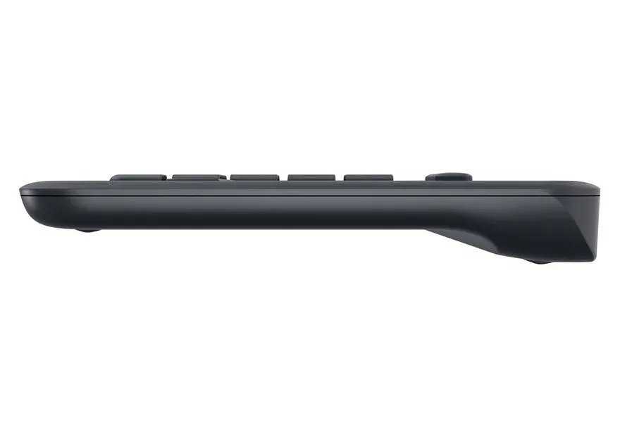 Logitech klávesnice Wireless Keyboard K400 Plus, CZ/SK, unifying přijímač, černá