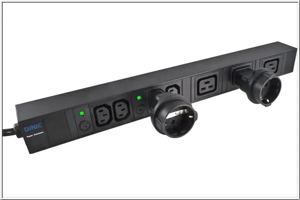 Premium Cord Adaptér IEC C20 male na SCHUKO CEE 7/3 female, napětí 230V, 16A