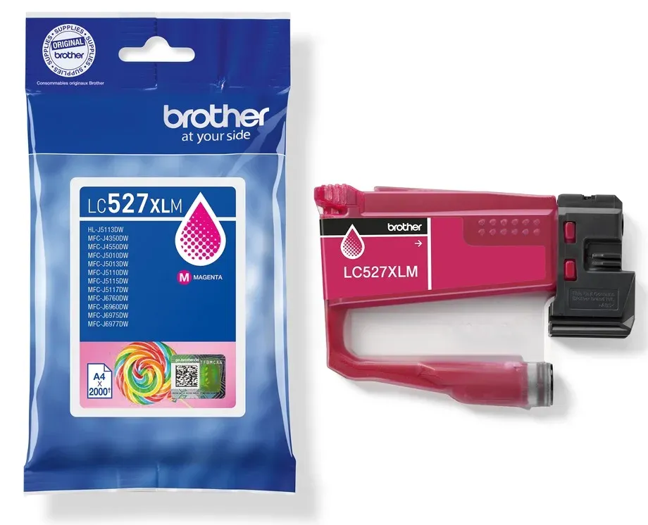 Brother LC527XLM (inkoust magenta, 2000 str.)