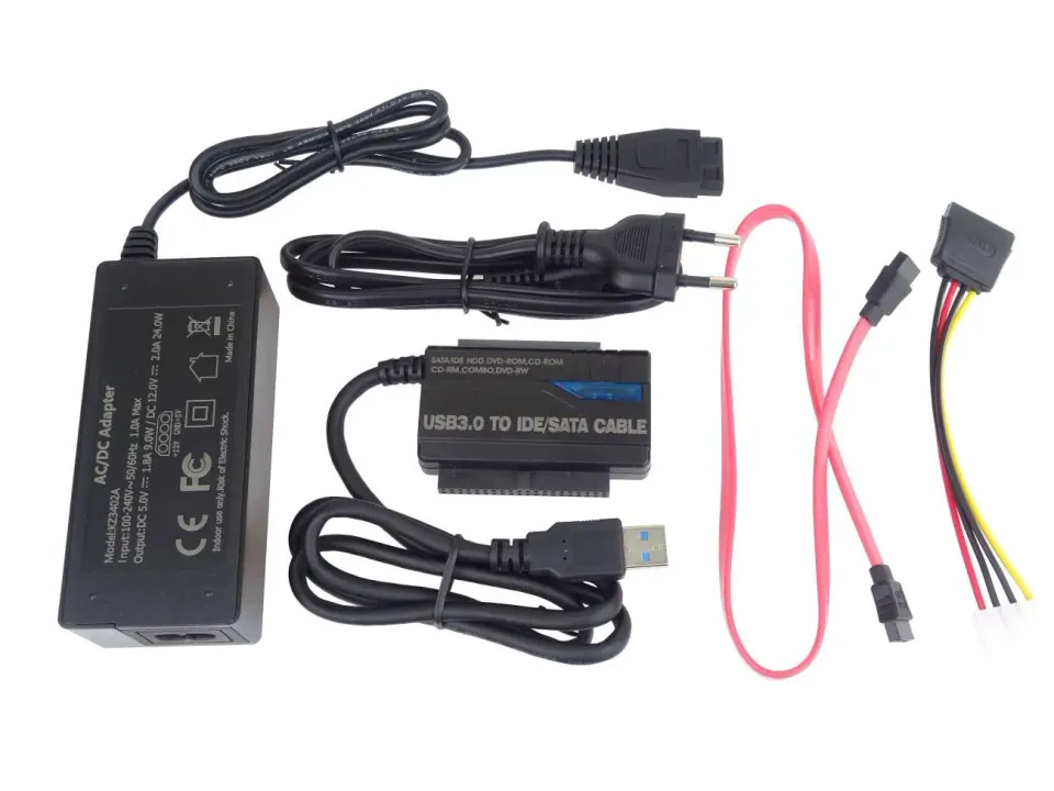 PremiumCord USB 3.0 - SATA + IDE adaptér s kabelem