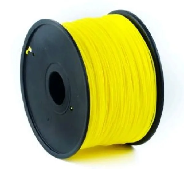 GEMBIRD Tisková struna (filament), PLA, 1,75mm, 1kg, žlutá