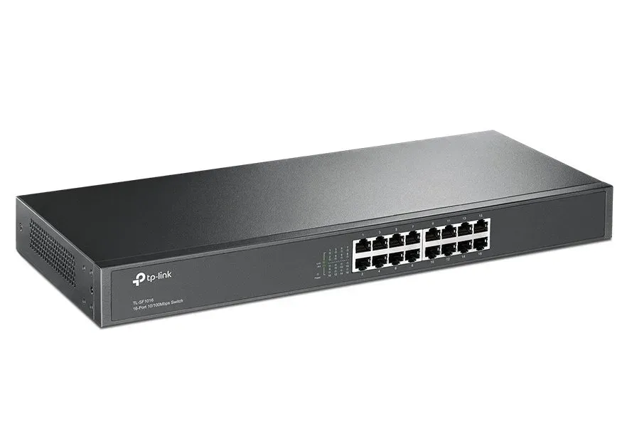 TP-LINK TL-SF1016 16port 16xTP 10/100Mbps 16port switch rackmount