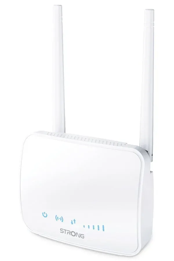 STRONG 4G LTE router 350M/ Wi-Fi standard 802.11 b/g/n/ 300 Mbit/s/ 2,4GHz/ 1x LAN/ 1x SIM slot/ 2 odnímateln...