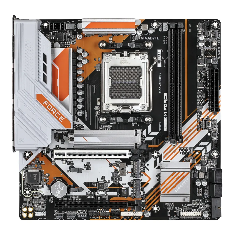 GIGABYTE MB Sc AM5 B850M FORCE, AMD B850, 2xDDR5, 1xDP, 1xHDMI, mATX