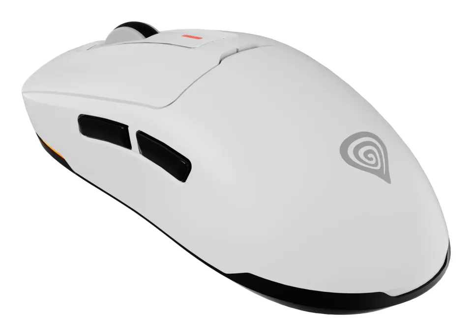Genesis herní myš ZIRCON 660/Herní/Optická/12 000 DPI/Drátové/Bezdrátové/Bílá