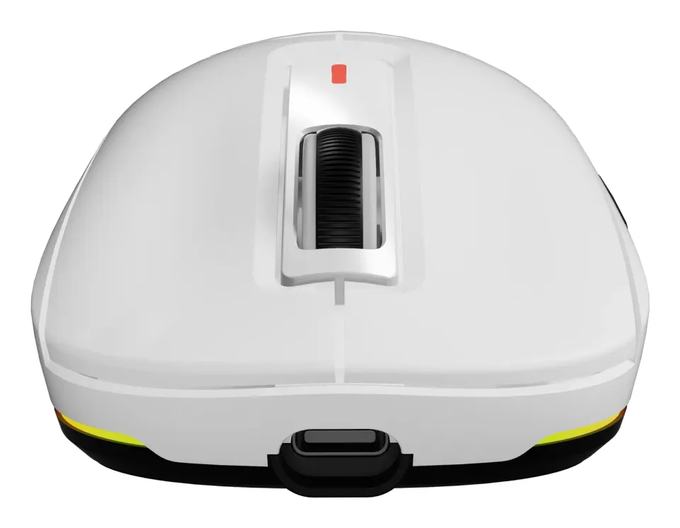 Genesis herní myš ZIRCON 660/Herní/Optická/12 000 DPI/Drátové/Bezdrátové/Bílá