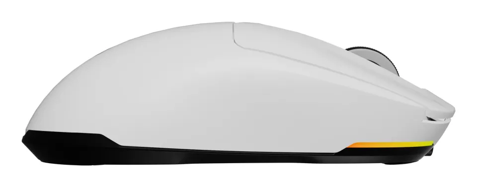 Genesis herní myš ZIRCON 660/Herní/Optická/12 000 DPI/Drátové/Bezdrátové/Bílá