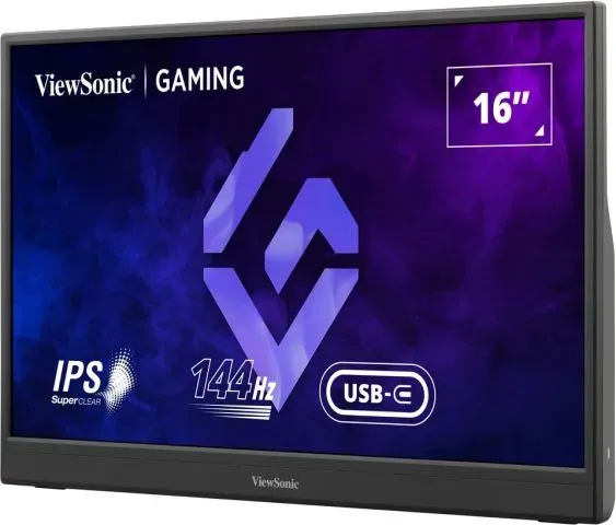 Viewsonic VX1654 16" přenosný herní IPS/1920x1080@144Hz/4,67ms/250cd/miniHDMI/2x
