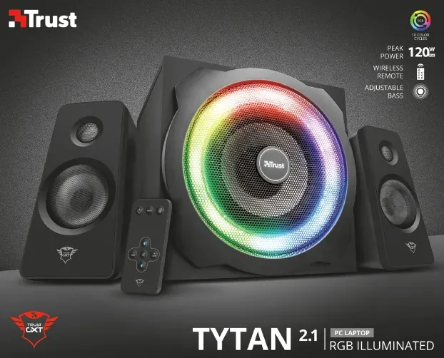 TRUST GXT Tytan/2.1/120W/Černá