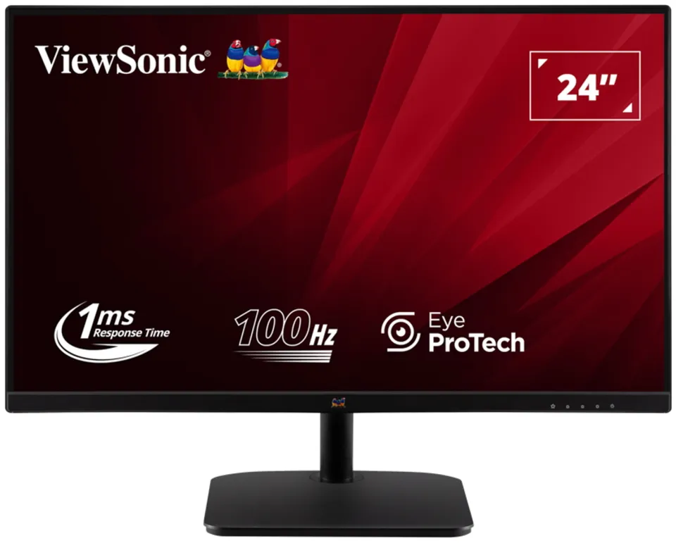 ViewSonic VA2432-MHD-3 / 23,8"/ IPS/ 16:9/ 1920x1080/ 1ms/100Hz/ 250cd/m2/ HDMI / DP /VGA /repro