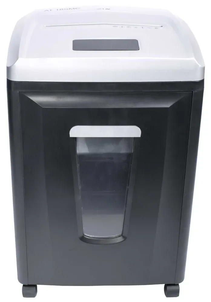 AT skartovač AT-18S-MC/ řez 1x6 mm/ pracovní šíře 230 mm/ kapacita 6 listů/ objem koše 22 l/ stupeň utajení P7/ šedý