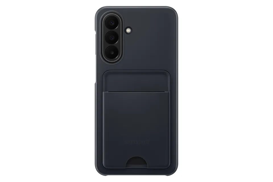 Samsung Zadní kryt s kapsou na kartu A27 Black