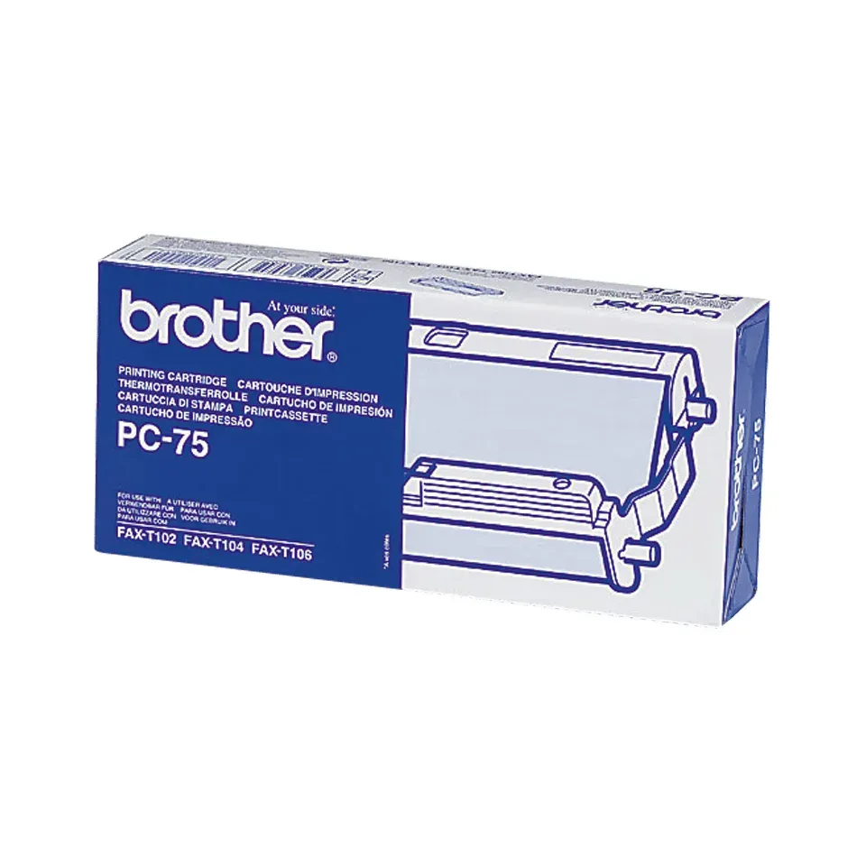 Brother-PC-75 (kazeta s fólií pro FAX-T102/104/106, 140 str.)