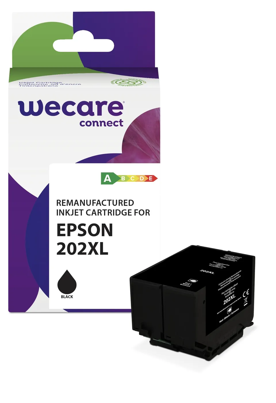 WECARE ARMOR ink kompatibilní s EPSON C13T02G140,černá/black (K20870W4)