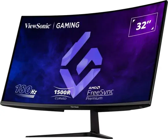 VIEWSONIC LCD 32" monitor VX3218-PC-MHD 1920x1080 VA (repro, 1ms, 300cd, 180Hz, HDMI+ DPort)