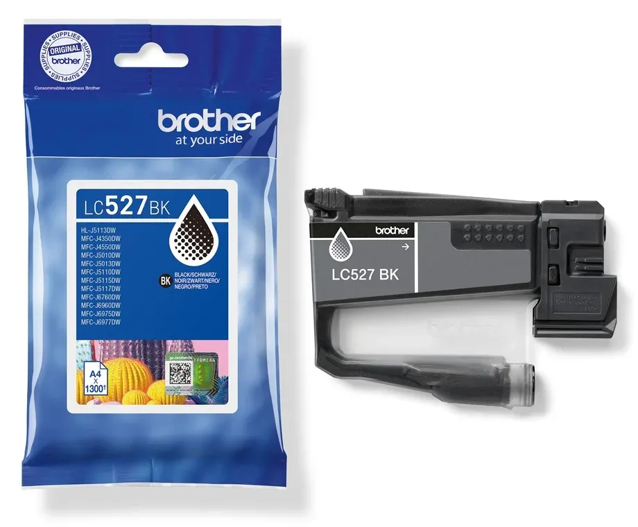 Brother LC527BK (inkoust black, 1300 str.)