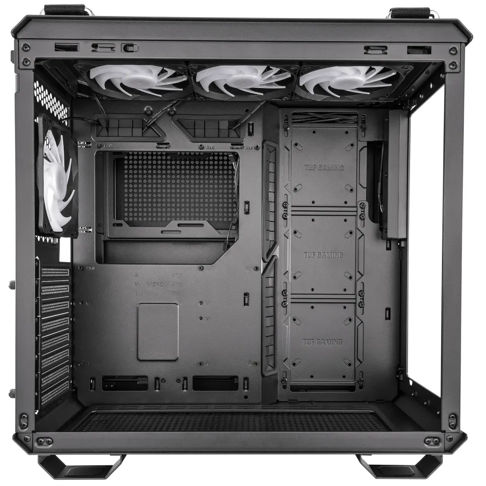 ASUS case TUF GAMING GT502 PLUS, Mid Tower, průhledná bočnice, 4x 120mm ARGB Fan, černá