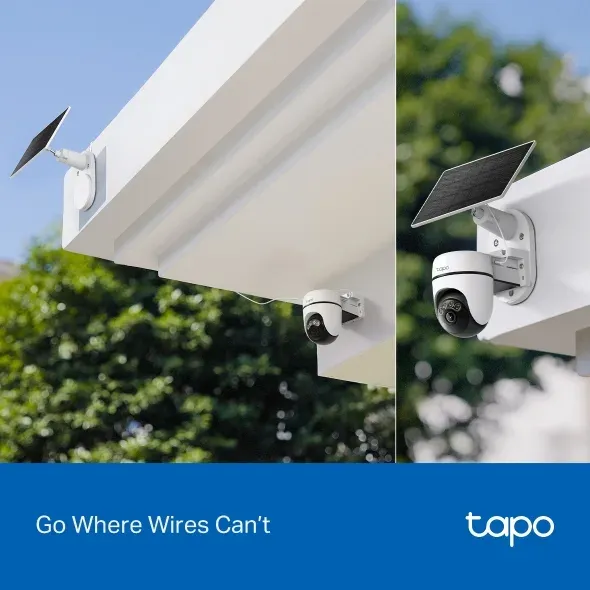 TP-Link Tapo C630 sada otočné bezpečnostní kamery se solárním panelem