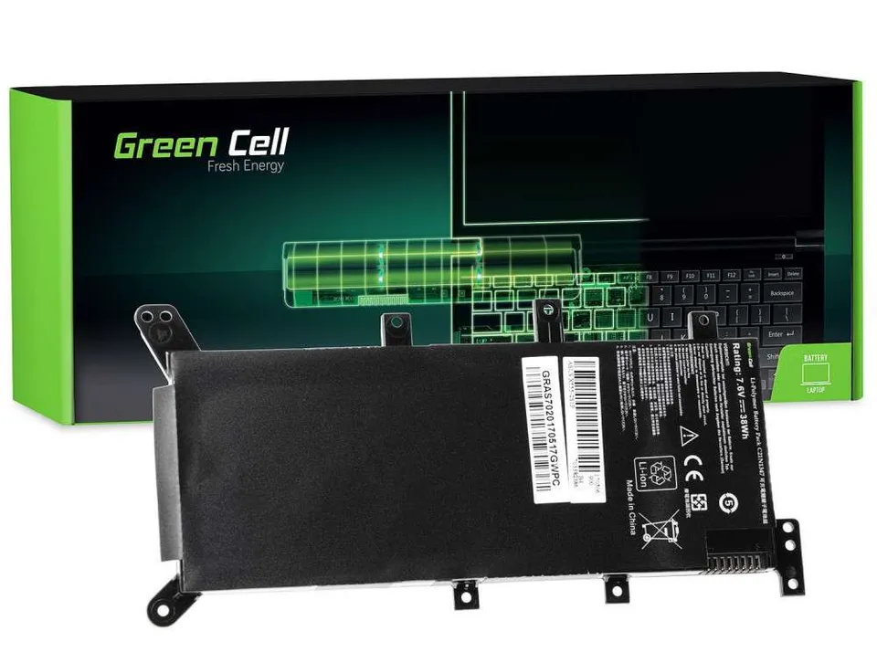 Green Cell Battery C21N1347 for Asus A555 A555L F555 F555L F555LD K555 K555L K55