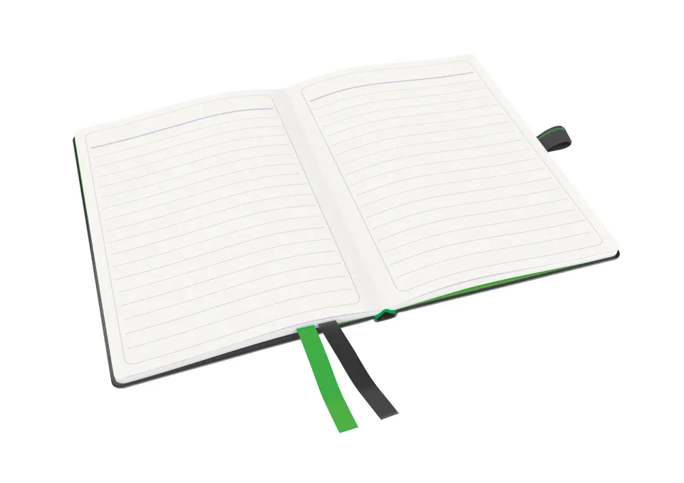 LEITZ Zápisník Complete, A6, linka, černá