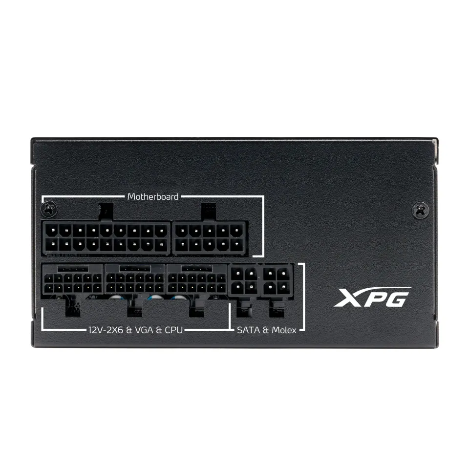 ADATA XPG zdroj PYMCORE 750W, 92 mm, Plně modulární, 80 Plus Gold, ATX 3.1