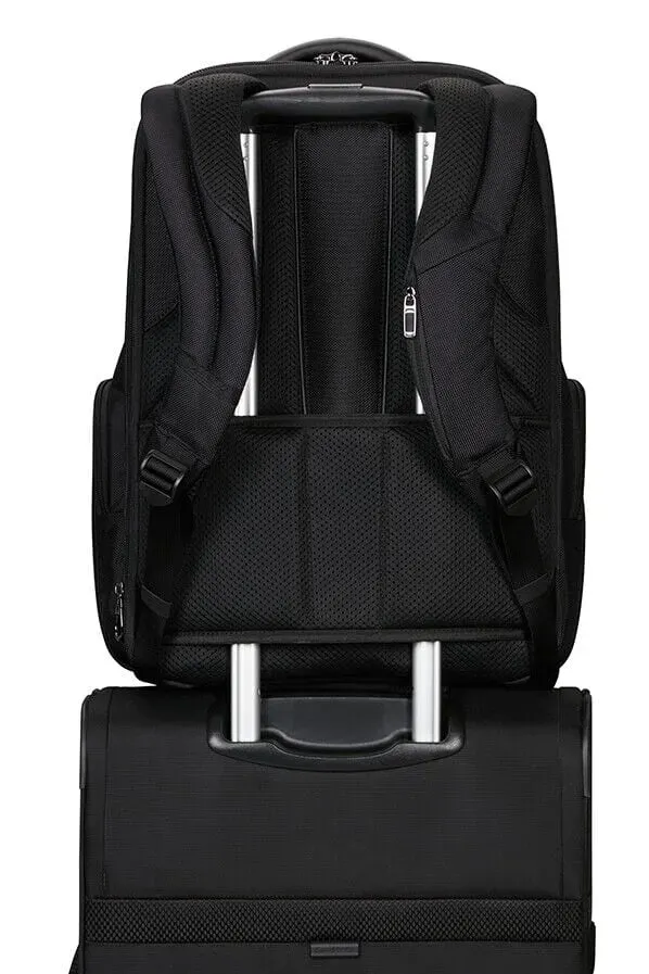 Samsonite PRO-DLX 6 BACKPACK 17,3" 3VOL EXP BLACK - batoh pro notebook