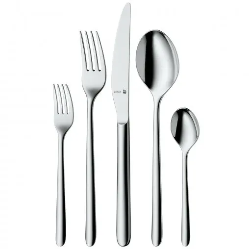 WMF Flame Plus sada příborů 30ks, nerez, Cromargan protect, kované čepele, do myčky