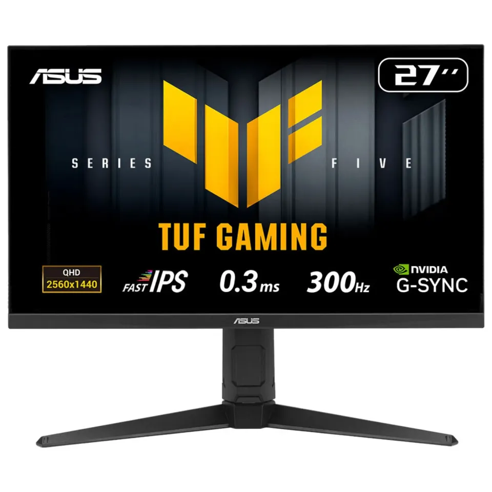 ASUS LCD 27" VG27AQML5A TUF Gaming 2560x1440 IPS 400cd 0,3ms 300hz USB-C DP HDMI 5,8kg