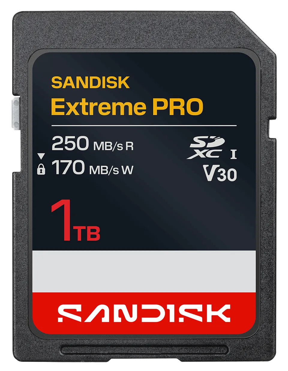 SanDisk Extreme Pro SD UHS-I 1TB SD 250MB/s(R) / 170MB/s(W)