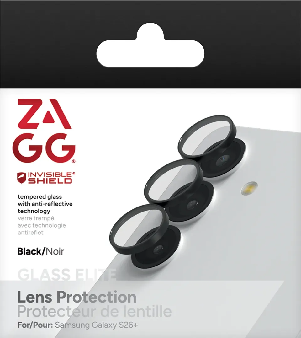 GLELARE CameraRings Samsung Galaxy S26+ Black