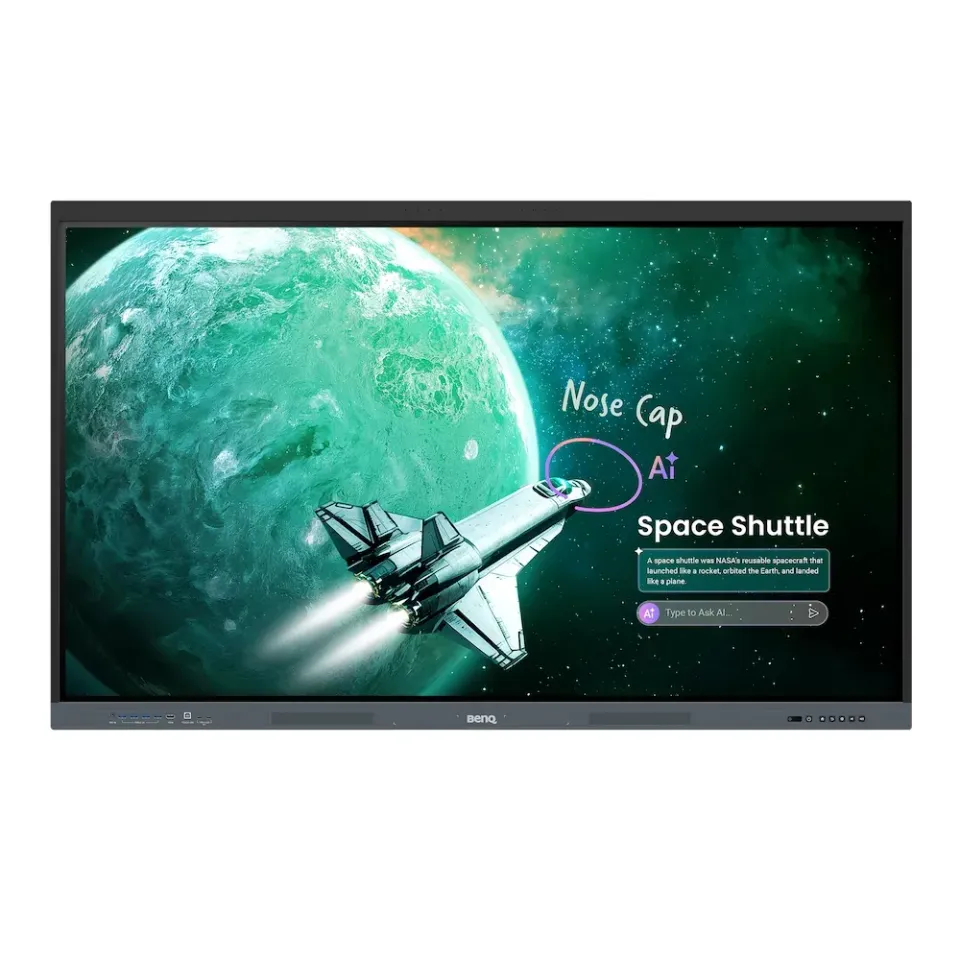 BenQ LCD RE6505E 65" IPS Touch/3840×2160/1200:1/8ms/450 nits/HDMI/USB/SPDIF/RS-2