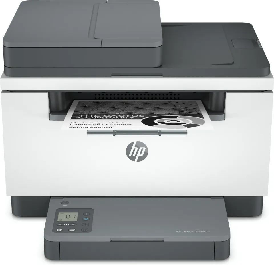 HP LaserJet MFP M234sdw – černobílá laserová multifunkce A4 3 v 1, 29 str./min, duplex, ADF, Wi-Fi, Ethernet