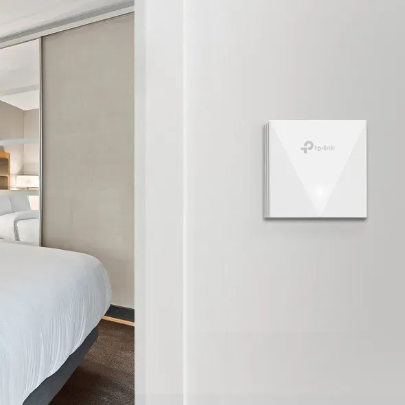 TP-Link EAP650-wall AX3000 WIFI 6 přístupový bod Omada 1X GLAN POE IN, 1X GLAN O