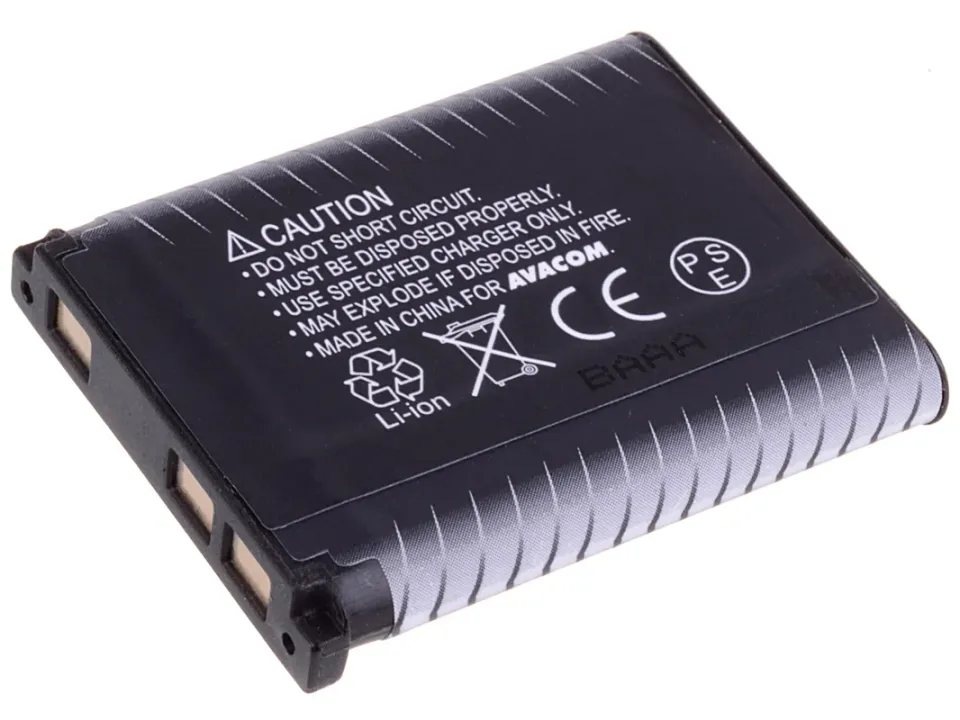 AVACOM Olympus Li-40B, Li-42B, Fujifilm NP-45, Nikon EN-EL10 Li-Ion 3.7V 740mAh 2.7Wh