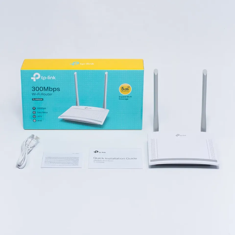 TP-LINK TL-WR820N wifi 300Mbps Wireless LAN Router, 2T2R router 2xLAN, 1xWAN, IPTV, IPv6