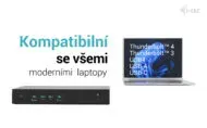 I-tec Universal 5x 4K Display Docking Station, Power Delivery 100W