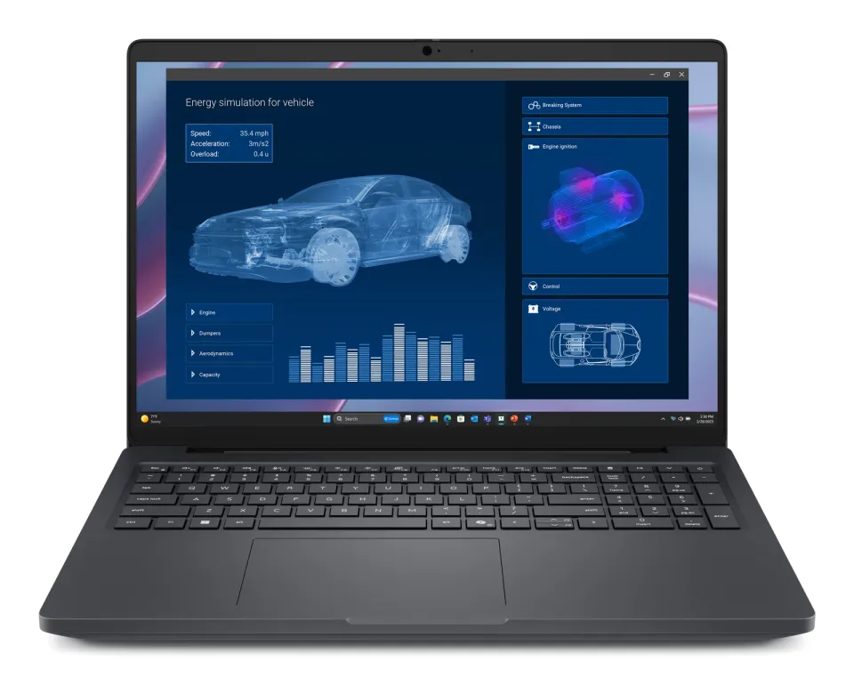 Dell Pro Max/MC16255/AI7PRO-450/16"/WUXGA/32GB/1TB/RTX 1000/W11P/Black/3R NBD