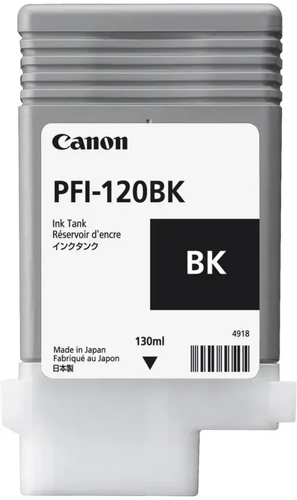 Canon cartridge PFI-120 Black (PFI120Bk)/Black/130ml