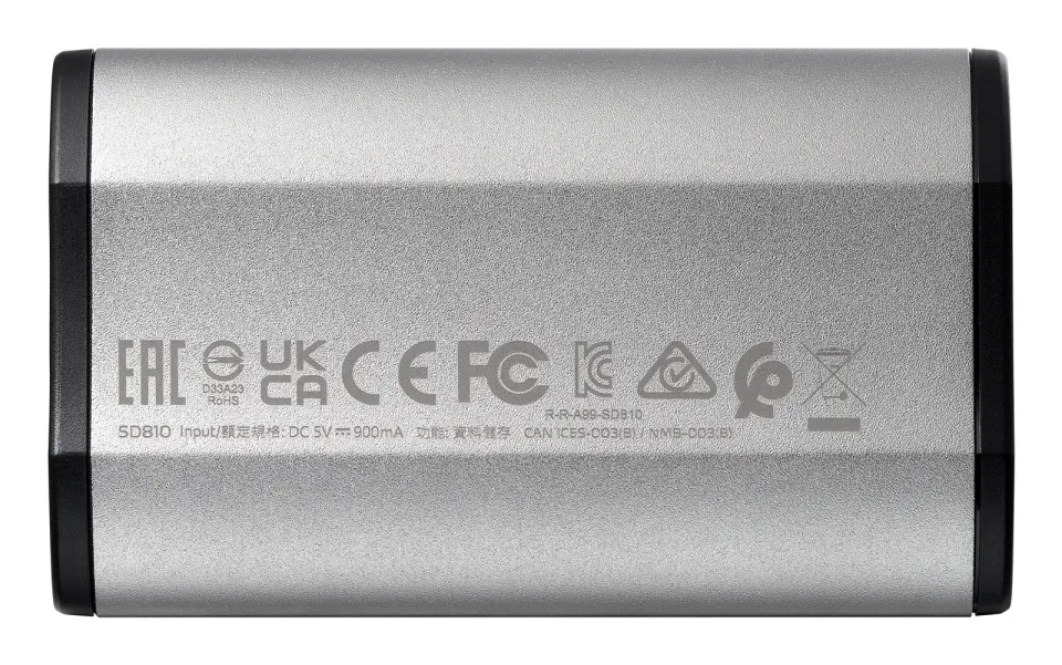 ADATA External SSD 1TB SD810 USB 3.2 USB-C, Stříbrná