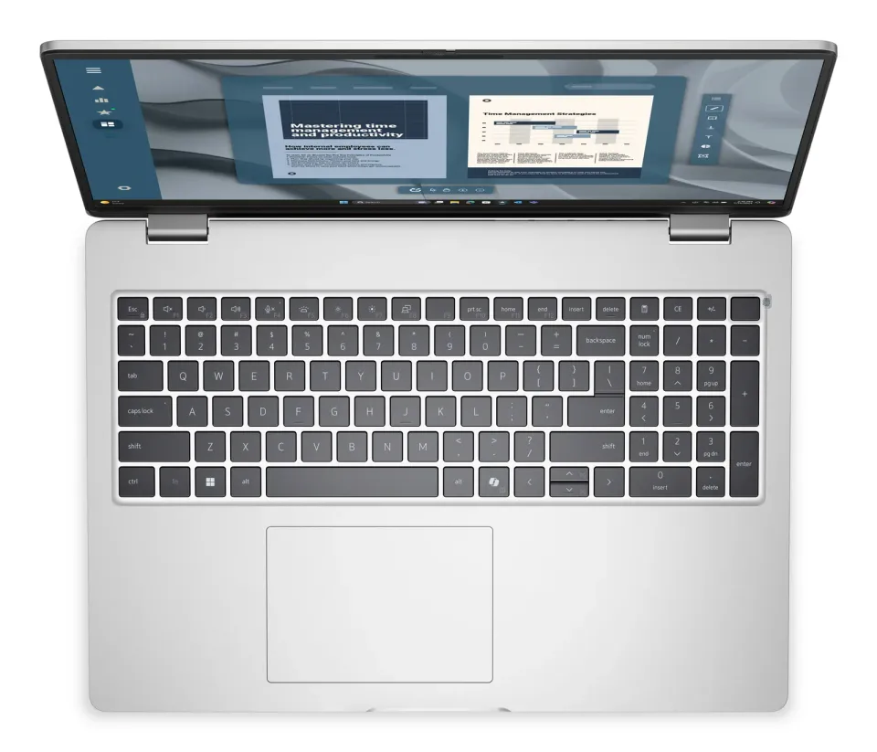 DELL NTB Pro 16 PC16255/AMD Ryzen AI 7 350/16GB/512SSD/16" FHD+/IR Cam/No AC Adapter/WLAN/Backlit Kb/W11P/3Y PS NBD