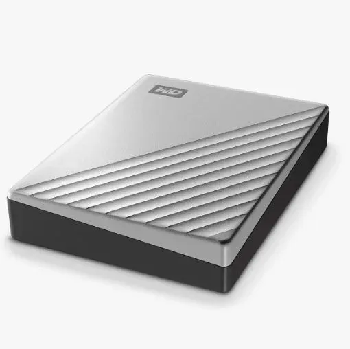 WD My Passport ULTRA 5TB Ext. 2.5" USB3.0 Silver for MAC USB-C
