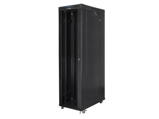 LANBERG Volně stojící skříň 19" 47U/800x1200 (v rozloženém stavu) skleněné dveře